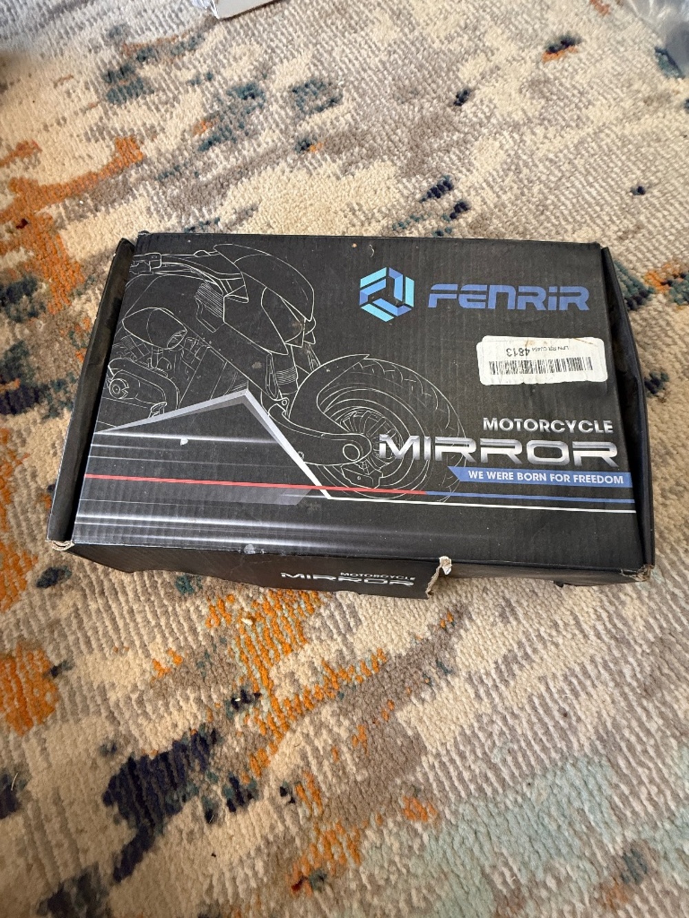 Fenrir Motorcycle Mirror 4813 Bar End Set of 2 parts accessories upgrades